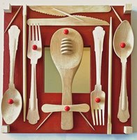 BAMBOO DINING — 10 x 10"