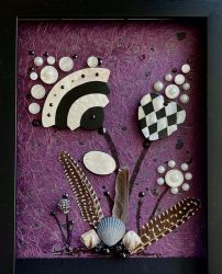 LILY OF PEARLS — 8 x 10 x 2"